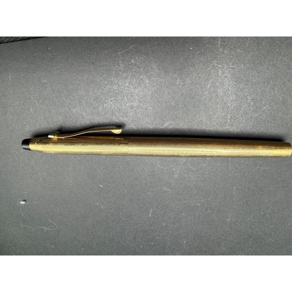 VINTAGE Ampex Cross Century Classic Ballpoint Pen 1/20 10 K Gold Filled USA Made